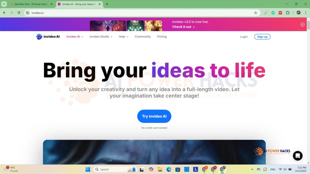 InVideo Best AI Video Generation Tool
