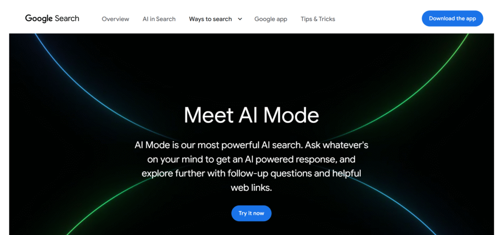 What Is Google AI Mode?